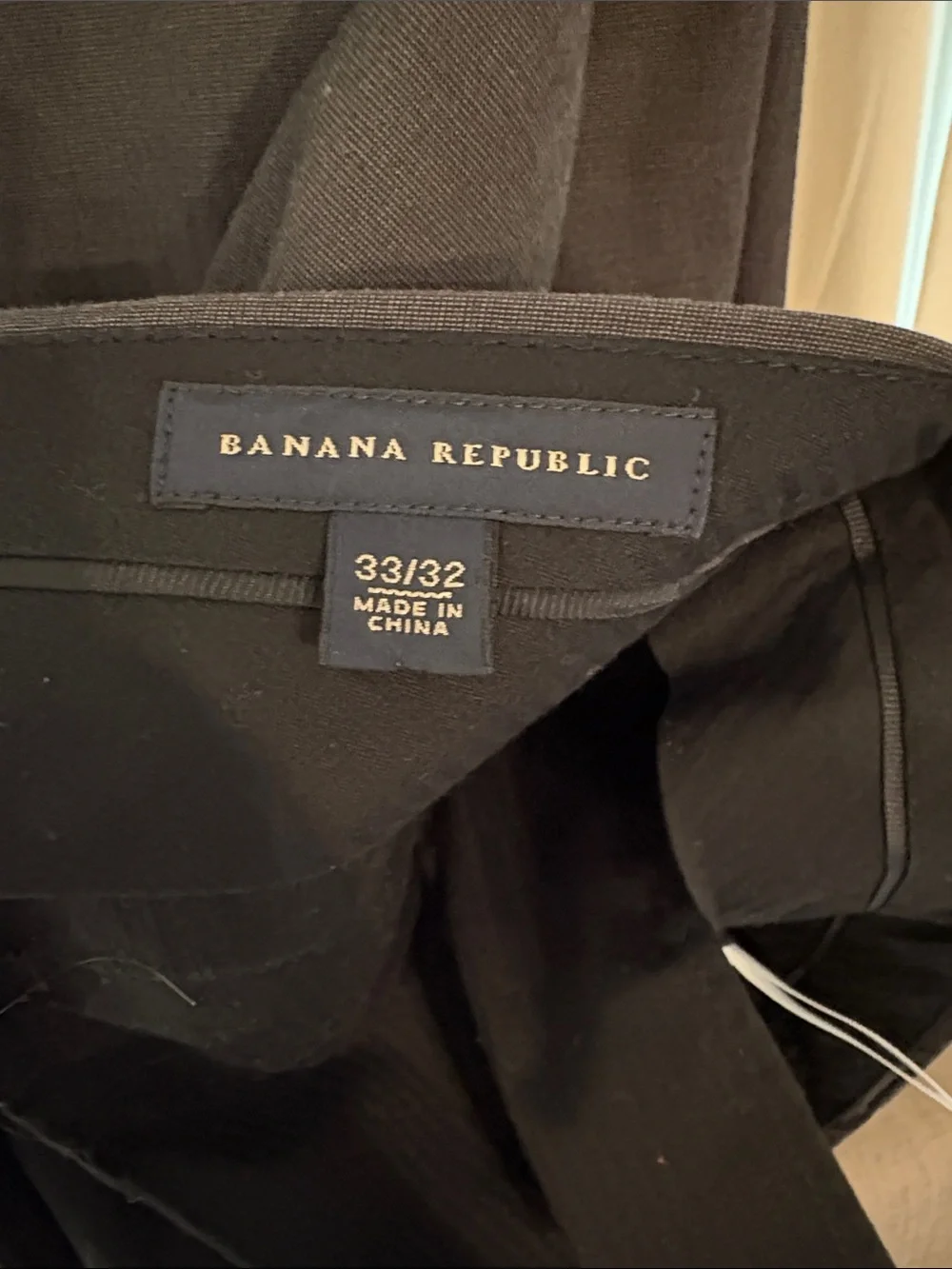 Banana Republic Men's Classic Black Suit Blazer and Pants
